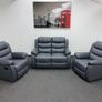 Roma 3+2 or 3+1+1 Leather Recliner Sofa Set Image 8