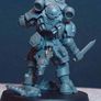 Warhammer 40K Lieutenant with combi weapon kitbash Image 2