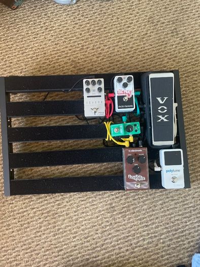 Pedal board and effects