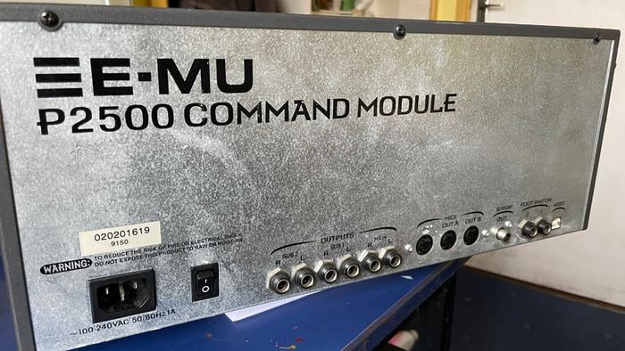 E-MU Proteus 2500 Command Module