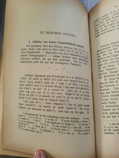 Zeitschrift fur Celtische Philologie. 12 band (volume 12) 1918