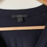 COS 100%  Wool V-Neck Cardigan Jumper with Pockets Dark Navy Blue Size S Excellent Condition Image 3
