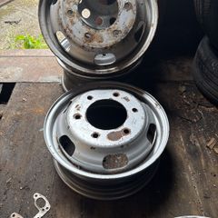 metal rims, commercial van x2 piece