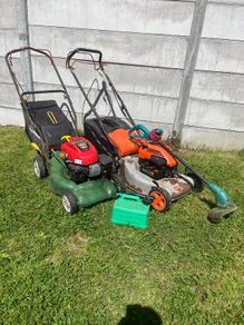 lawnmowers and strimmers