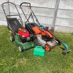 lawnmowers and strimmers