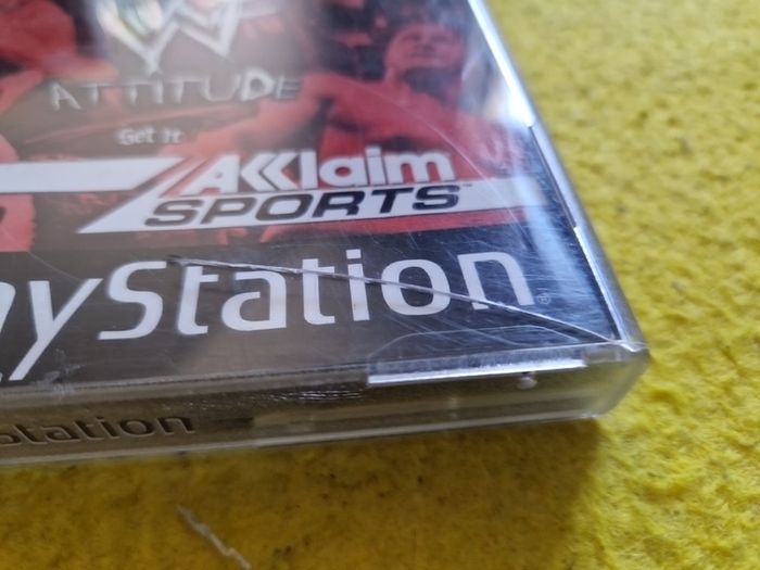 Wf Attitude Get it PlayStation1 Ps1 PlayStation2 Ps2 games Original