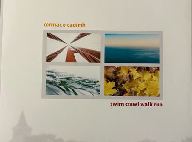 Cormac O'Caoimh - Swim Crawl Walk Run. Printed inner sleeve. Acclaimed Irish singer-songwiter and independent Irish released LP. As new. Played once.