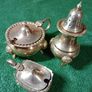 Vintage Silver Plated Condiment Items Image 3