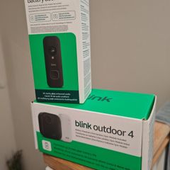 Blink Outdoor 4 Camera + Blink Battery Doorbell 2K+ (Bundle)