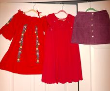 Red bundle, size 6-7 yo, excellent condition