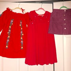 Red bundle, size 6-7 yo, excellent condition