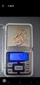 gold earrings 14 kt