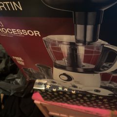 wahl james martin food processor.brand new