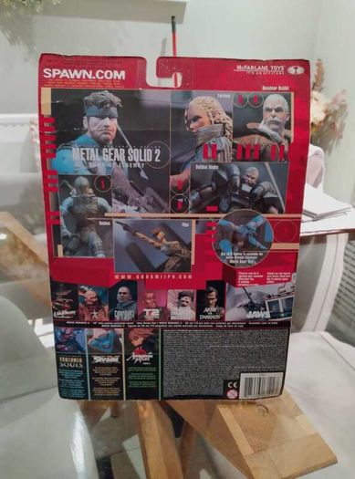 McFarlane 2001 Metal Gear Solid 2 Olga Gurlukovich Figure New Sealed