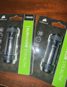 Corsair survivor USB sticks (pair)