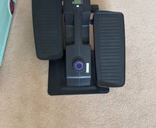 Under desk step exercise pedal