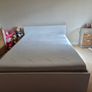 JYSK King Size Bed & Mattress Like New Image 2