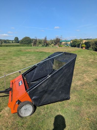 lawn sweeper
