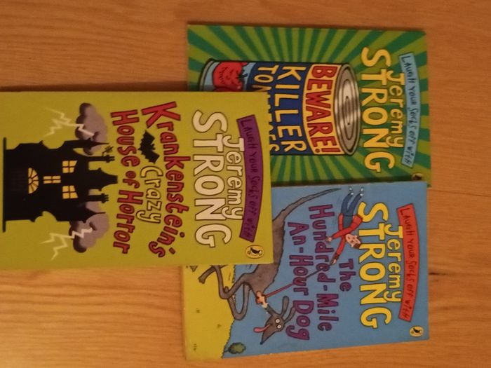 Jeremy Strong set of 3 books