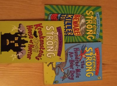 Jeremy Strong set of 3 books