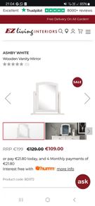 Vanity Mirror (New in Packaging)