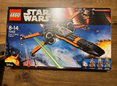 Lego Star Wars Poe's X-Wing with Acrylic Stand