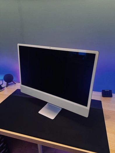 Apple iMac 24 inch M1 Silver 4-Port 8GB RAM 256GB SSD Touch ID