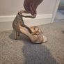 Dune Gold Strappy Sandals - Size 5 - Never worn Image 9