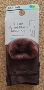 Women's velvet leggings