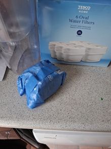 water filter and five filter catridge
