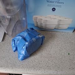 water filter and five filter catridge