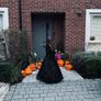 Girl halloween costume witch dress Image 6