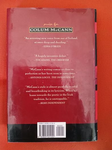 Colum McCann/ Song Dogs/ 1st edition/1995