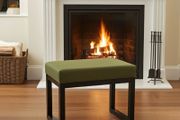 Velvet Bench 60x40cm Custom Colour Alder Frame, Handmade