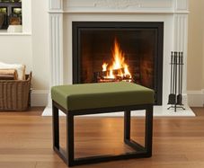 Velvet Bench 60x40cm Custom Colour Alder Frame, Handmade