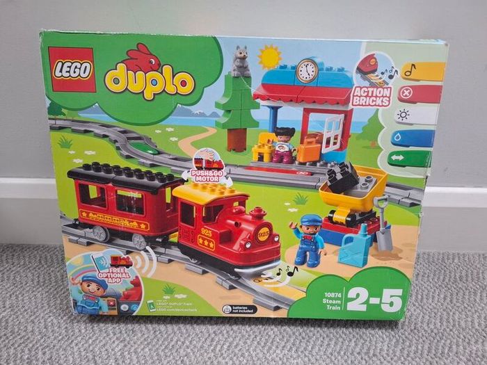 LEGO DUPLO Steam Train Set 10874 with Original Box