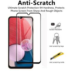 Tempered Glass Screen Protector for Samsung Galaxy A14 4G Clear Full Cover