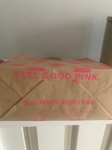 New Victoria's Secret PINK Plastic Cup with Straw