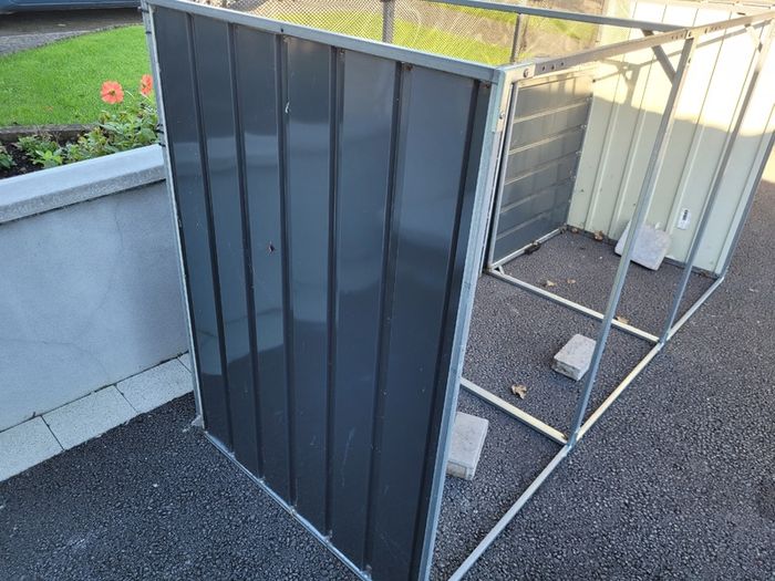 Three wheelie Bin Storage Shed