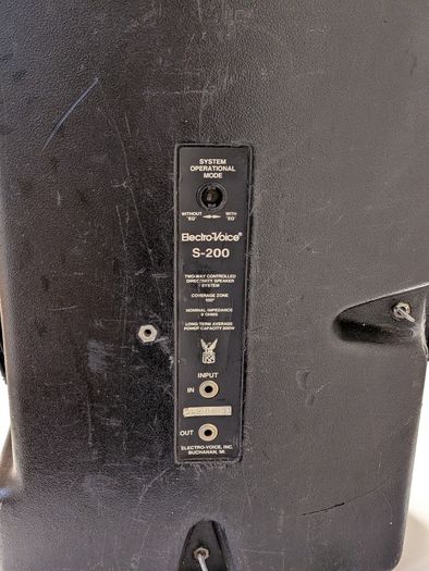 (EV) Stage System 200 PA Speaker (2 Speakers)