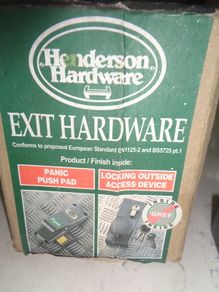 Locking Outside Access Device for Sale