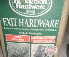 Locking Outside Access Device for Sale