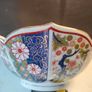 9" Vintage Japanese Armani Lotus Flower Vase Image 2