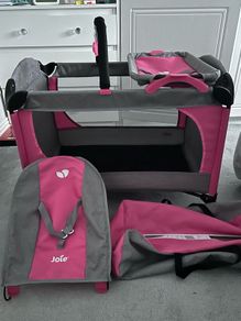 TOY doll travel cot and accessories
