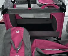 TOY doll travel cot and accessories