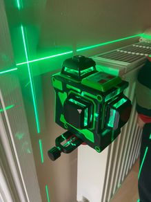 12 line laser 3D - recharging lithium battery