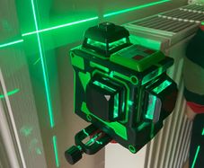 12 line laser 3D - recharging lithium battery