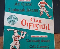 1961 all ireland hurling final programme