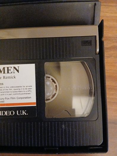 The Omen Film On A High Quality Cassette Tape (Rare).