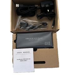 HDMI & DP KVM Switch dual monitor 2 on 1 out